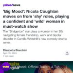 Nicola Coughlan Instagram - AMERICA❤️s BIG MOOD

Thank you to everyone watching on @tubi and all the reviews of our funny sad weird baby who we love!