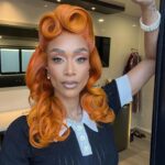 Tami Roman Instagram - “Denise” is back 💛 Time to get ready for #TheMsPatShow Season 4!!! COMING MAY 23rd 🙌🏽🙌🏽🙌🏽 #NobodyDoesColorLikeDenise #Period
Squad: @christelsie @thehairfetish @tashamackmua