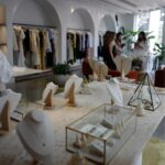 Nikki Reed Instagram - A beautiful @bayouwithlove pop up yesterday with @alc_ltd and quite a few familiar faces that came to say hello. We had so many great conversations about how to make the garment industry circular, and I am loving that this is a topic that even well established brands are exploring and leaning into with such determination and passion. We sipped on @absorb.more Restore   Calm   Energy while talking about needing sleep (story of my life right now!)-the benefits of nootropics and liposomal nutrients, sustainable jewelry and Mother’s Day popping up right around the corner. What a lovely day with lovely humans! So grateful to be surrounded by such a powerful group of ladies! Thank you all for coming! Til next time gals!