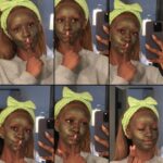 Justine Skye Instagram - going through the motions of i guess being blonde now?