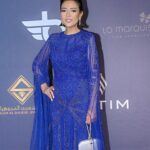 Mai Kassab Instagram - إفتتاح مجله #حكايا_المجوهرات أول مجله إلكترونيه للمجوهرات بدبي ❤️🌹
@tjtmagazine 
Dress by : @gio_dress 
Designer : @m.wailjamal 
Hair by : @wassimsteve 
Mua : @makeupbyylubna 
Photo by : @3d.khaled.fathi
Jewelry: @lamarquisejewellery