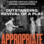 Sarah Paulson Instagram - Congratulations to the company of #AppropriateBway, nominated for 4 @outercriticscircle Awards, including:
⭐️ Outstanding Revival of a Play
⭐️ Outstanding Lead Performer, Sarah Paulson
⭐️ Outstanding Direction of a Play, Lila Neugebauer
⭐️ Outstanding Scenic Design, dots
