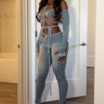 Coco Jones Instagram – Guess I gotta drop his stuff off…Uh Oh 🤗 #grwm