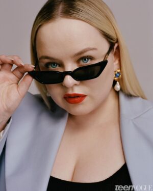 Nicola Coughlan Instagram - 🩸TEEN VOGUE🩸

What an honour to be on your cover @teenvogue, when I was a teenager your magazine meant so much to me so this is a true full circle moment. @versharma it was such a pleasure to be interviewed by you, and extremely cool to be photographed by fellow Derry Girl @deirdredeirdredeirdre 

Link to the interview in my stories 

Writer & EIC @versharma 
Photographer @deirdredeirdredeirdre 
Stylist - @carolinaorrico
Makeup - @danielmartin
Hair - @stylebysergio
@vrwpublicity