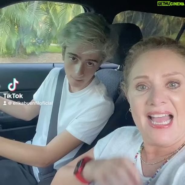 Erika Buenfil Instagram - #tbt love u @nico.buenfil