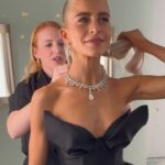 Caro Daur Instagram – Anzeige// core memories created in Los Angeles 🩵 with @tiffanyandco #Tiffanyandco #TiffanyBlueBook #TiffanyHighJewelry