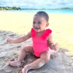 Chanel Iman Instagram – Our quick little getaway ❤️Jumby Bay Island 🇦🇬🐚📍Antigua and Bermuda