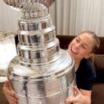 Shawn Johnson Instagram - Added a new Stanley to the collection 😂 #StanleyCup @stanleycup