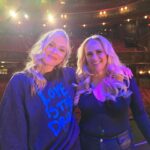Fearne Cotton Instagram - Rebels without a cause. 

Last night at the London Palladium with the sensational @rebelwilson 💜

We had a blast chatting through Rebels memoir and answering audience questions. 
It also served as a good warm up for the @happyplaceofficial podcast episode we are recording this week. You'll be able to hear it MONDAY! 🥳