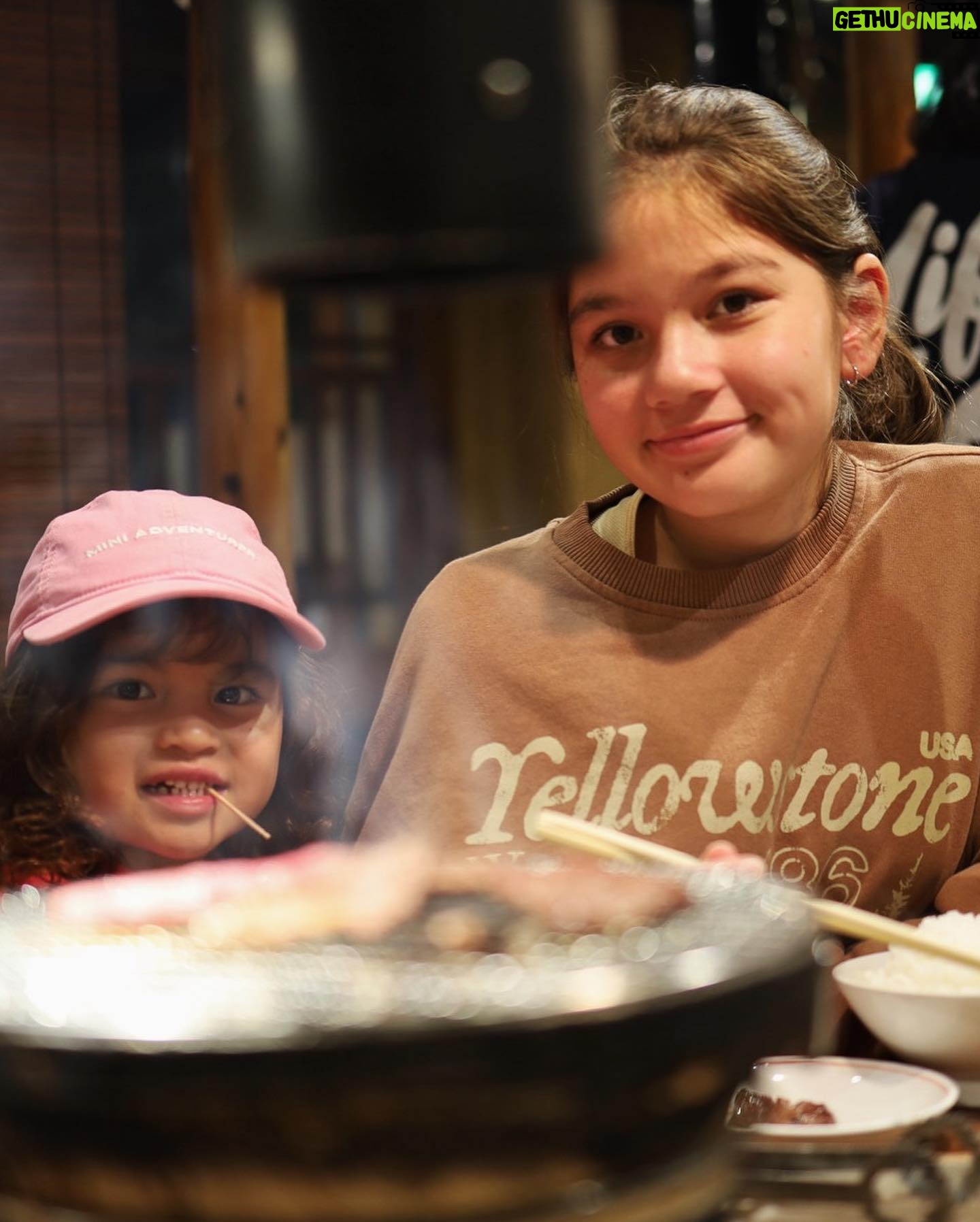 Andi Eigenmann Instagram - More Osaka snaps for the memzz. Super fresh sushi and fruit (and yakiniku!) are more than enough for the littles to love Japan so far!🌺
