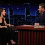 Melissa Benoist Instagram – Today I learned my Mom has the same bday as Jerry Seinfeld. Happy birthday to two legends. Always love hanging with @JimmyKimmel at @JimmyKimmelLive watch it tonight! #Kimmel #ABC