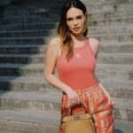 Fabiola Guajardo Instagram - Una máxima de 35° en la ciudad ☀️🟠
#FendiSummer @fendi