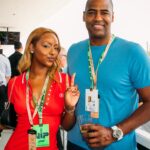 Justine Skye Instagram - Had the best time at the F1 Miami Grand Prix with my @tommyhilfiger family. Was also such an honor to learn about and participate in the F1 Academy race! #TommyFamily @f1academy