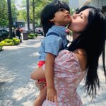 África Zavala Instagram - Feliz día mi niño precioso ❤️te amo con toda mi alma. #felizdiadelniño #Leoncito #mitodo #myhappiness #Felizdiaparatodoslosniñosdelmundo ❤️