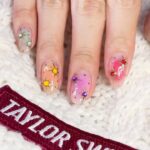 Alexa Ilacad Instagram - One of my favorite forms of self-care is getting my nails done, and in honor of @extraordinail’s 10th anniversary, let me show you my favorite nail art that they did for me. 💅🏻 This was inspired by Taylor Swift’s #ERASTour. 🪩🫶🏻My nails got a ton of compliments hehe. A lot of people are always in awe of how strong & healthy my nails are despite getting them done every 2 weeks! I guess that’s @extraordinail’s magic 🪄 They’re truly the best at what they do. 💖🥰 #nail #nailart