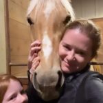 Sarah Drew Instagram – Happiest of all the happy places ❤️❤️❤️🐴🐴