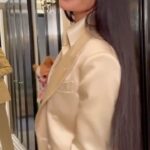 Demi Moore Instagram – Moore Tom Ford 🤍 
Full look @tomford 
Jewels @vhernier 
Hair @djquintero 
Makeup @jameskaliardos