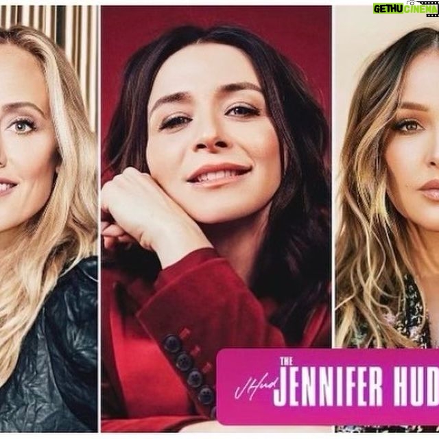 Caterina Scorsone Instagram - Three Greyโs Anatomy Attending surgeons are gonna be chatting medical stats on @jenniferhudsonshow this afternoon. Pour some pink wine and come join us. ๐๐๐ธ @selashiloni