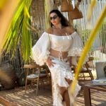 Lamitta Frangieh Instagram - Divine femininity in Liona set @urbnwhyt  100% cotton & embracing eco friendly practices 
.
.
.
#exotic #style #lifestyle #cottonsuits #beachstyle #dubai #summervibes #fresh #lamittafrangieh