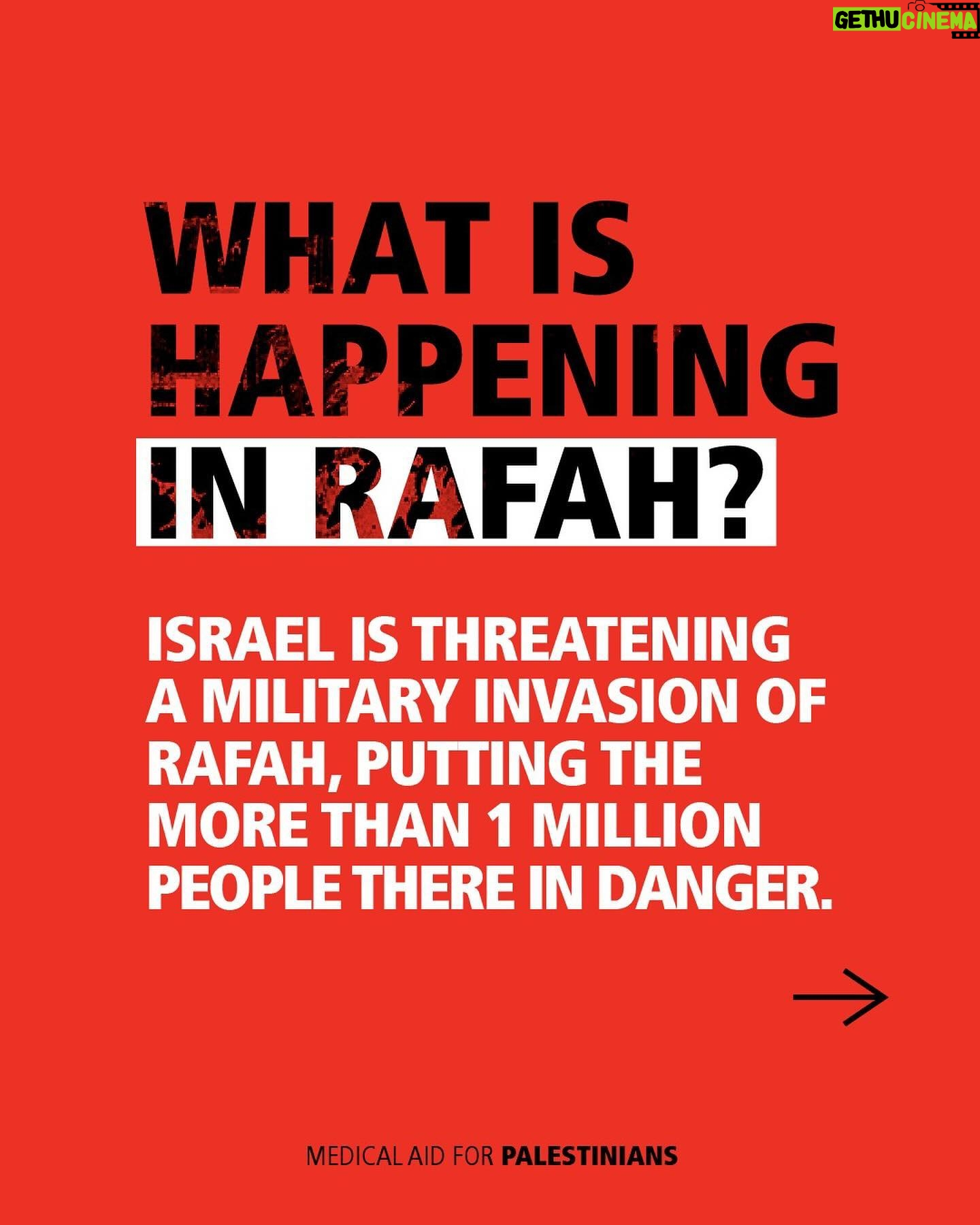 Nicola Coughlan Instagram - Repost• @medicalaidpal 🚨 An invasion of Rafah must not be allowed to go ahead.
Israel has forced more than one million Palestinians in Gaza to flee to Rafah, a small city in the south, claiming it to be a ‘safe zone’.
For months, the Israeli military has been bombing Palestinians there. Now, they are planning a ground invasion.
🔴 Take action to protect Palestinians in Rafah 👉
#Gaza #Palestine #Rafah #CeasefireNow #OpenGaza #StopRafahAttack