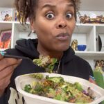 Tabitha Brown Instagram – Anybody else be putting they avocado on they salad when they get home? Baby not yall charging $3 for a half of a half or sometimes a scoop!! Naaahhhh I got some at home!😂 #tabithabrown #avocado #salad