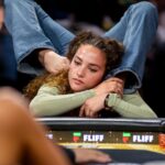 Sofie Dossi Instagram – Everyone was saying fold but thought it was weird when I folded ♠️ @celebritypokertour