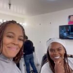 Tabitha Brown Instagram - I’m so grateful for @kimfieldsofficial and @iamwandasykes for not only seeing me but inviting me to come play on @theupshawsnetflix ❤️. Im forever honored 🙏🏾. Acting is my first love and I’m always so excited to be back on set living my dreams!! Have yall caught me on the new episodes yet? We had a good time😂. #tabithabrown #actress #firstlove