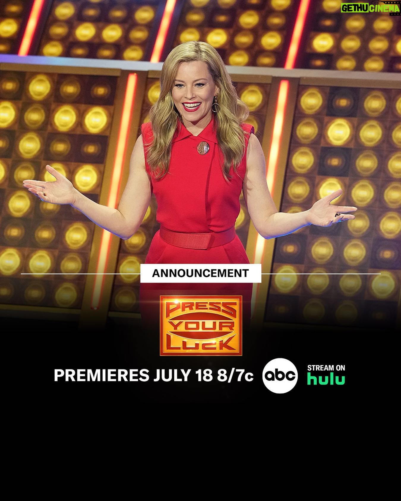 Elizabeth Banks Instagram - Say it with me, “BIG bucks. NO whammies!”. #PressYourLuck is coming back to ABC for another season on July 18! Stream on Hulu. 🎉