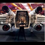 Katherine McNamara Instagram - Happy #StarWars Day! 💚💙 #Maythe4thBewithYou! 🪐🛸