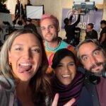 Regina Blandón Instagram - Unas del rodaje de #FirmaAquí que se estrena este JUEVES 9 de MAYO, amiwiiiiiiis. No saben qué emoción 🤩🤩.