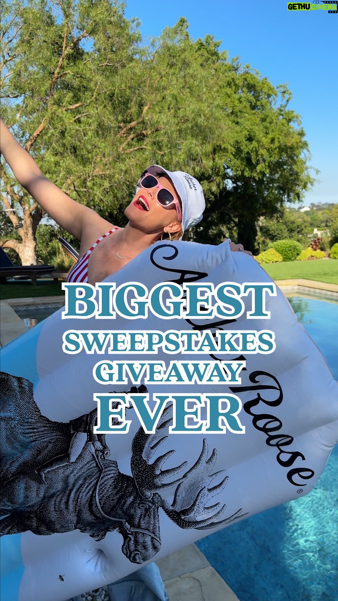 Elizabeth Banks Instagram - WANT TO WIN A TRIP TO VEGAS⁉️
We’re celebrating the countdown to Summer with our BIGGEST SWEEPSTAKES EVER! One lucky winner and a friend will win a trip to Las Vegas to enjoy a two-night stay, a private cabana by the pool and plenty of Archer Roose swag on us. Did we mention roundtrip flights and a personal video message from @elizabethbanks?! ✈️😍 What happens in Vegas, stays in Vegas…
Enter via the link in @archerroosewines bio!
.
.
.
NO PURCHASE NECESSARY. The Splash into Summer with Archer Roose Sweepstakes is open only to legal residents of the 50 United States (and District of Columbia) who are at least twenty-one (21) years old at the time of entry. Starts on May 1, 2024 at 12:00 a.m. PT and ends on June 30, 2024 at 11:59 p.m. PT. For Official Rules, visit https://bit.ly/3v5VgRZ (https://bit.ly/3v5VgRZ). Void where prohibited. Sponsored by Archer Roose, Inc., 6 Liberty Square, #2677 Boston, MA 02109