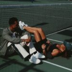 Stéphanie Durant Instagram - Sport & style avec Sarenza.com 🎾 💚
 
Nos looks viennent de chez @sarenza ⚡️ Vous aimez bien ?
Alors vous aussi achetez maintenant et payez plus tard avec @klarna 🫣
 
Collaboration commerciale