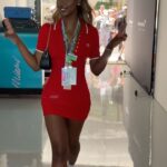 Justine Skye Instagram - Had the best time at the F1 Miami Grand Prix with my @tommyhilfiger family. Was also such an honor to learn about and participate in the F1 Academy race! #TommyFamily @f1academy