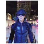 Melissa Benoist Instagram - I only deemed it necessary to take pictures of people being goofuses during the crossover—I’m talking to you, @grantgust (And in @rubyrose case, well she’s just being cute and little in a massive chair) 👍 k byyyye #elseworlds
