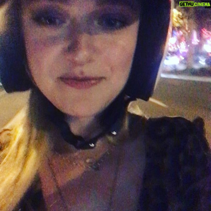 Dakota Fanning Instagram - Well that’s my year made. @tomsandoval1 taking me for a ride in the side car! @twschwa @tomtom @lisavanderpump