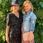 Jessica Capshaw Instagram - Sunny Days at the new @veronicabeard store opening with my BFF...