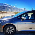 Jessica Capshaw Instagram - Clean meets conscious: our family roadside stop in the CA desert to glimpse the power (& importance) of renewable energy wind-farm.  And check out our new electric wheels / family hauler - we are loving our new @Chrysler #PacificaHybrid #ad