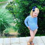 Jessica Capshaw Instagram - Sometimes, I wonder where in the world she learns these moves...💕😬💕#JKG living her best life on repeat.

Oh, and also, this @minnowswim suit. I can’t even.