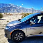 Jessica Capshaw Instagram - Clean meets conscious: our family roadside stop in the CA desert to glimpse the power (& importance) of renewable energy wind-farm.  And check out our new electric wheels / family hauler - we are loving our new @Chrysler #PacificaHybrid #ad