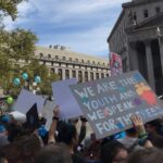 Lola Tung Instagram – 🌏🌍🌎💚💙#schoolstrike4climate