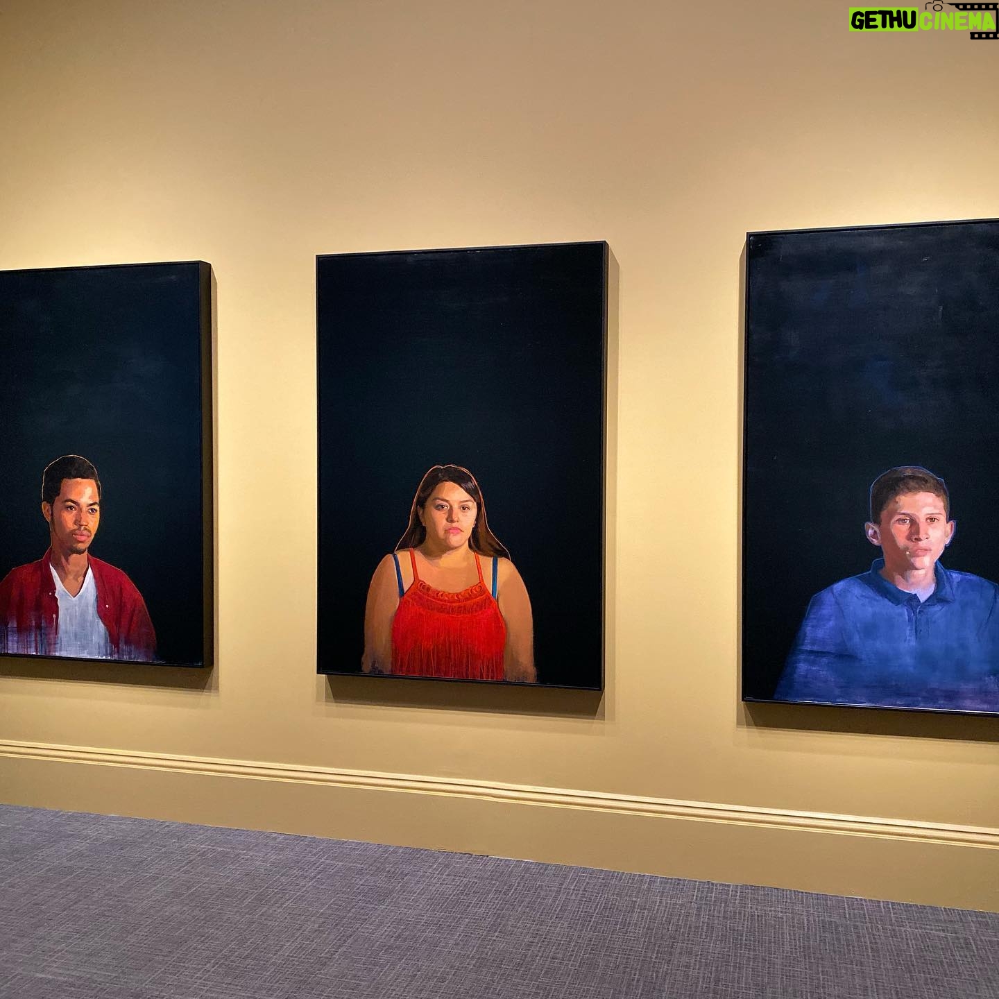 Jessica Capshaw Instagram - My mother, Kate Capshaw, The Portrait Artist... National Portrait Gallery, Washington D.C.
The National Portrait Gallery’s Outwin Boochever Portrait competition celebrates excellence in the art of portraiture. 46 portraits were selected from over 2,600 entries. In her debut as a painter three of her portraits are hanging in the @smithsoniannpg RIGHT NOW!!! The finalists created portraits in a wide range of media but all of the works share in common their portrait’s potential to insist on the presence and importance of every human being. My mother’s portraits are oil paintings of 3 homeless youths living in Los Angeles. “This is an ever-growing community found in the tens of thousands in urban, suburban and rural areas across the nation. In most cases they are not even responsible for their circumstances. Family trauma and inadequate social policies are the main drivers. My intention here is to introduce the often hidden...in an intimate way.”
- Kate Capshaw
It doesn’t feel like I have words big enough to convey the depth of pride I feel in her work. Nor could I possibly tread on the depth of emotion that I felt walking through this collection in a way that could explain just how much I felt. All of these artists and their works made me feel ALL of the feelings. The portraits draw you in and their subjects insist on being seen. I saw and felt their stories through their portraits and I felt the pull to ask more of myself. These portraits point to the ways that I could do more to promote the care of each and every subject of the portrait. I really do believe that we all have the power to shift the status quo and to push light into the hidden spaces that have existed for too long without being seen. I felt that on repeat as I walked through the collection...I have the most profound respect for each of the artists and send them all the heartiest of congratulations.
I love you, Mom.
#outwinboochever
@smithsoniannpg