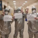 Elham Hamidi Instagram - پرستاران، پزشکان ، کادر درمانی بیمارستانها و نیروهای خدماتی ،  قهرمانانی واقعی در خط مقدم مبارزه با ویروس کرونا هستند. 
قدردان زحمات این عزیزان هستیم.. 🌹

#الهام_حمیدی