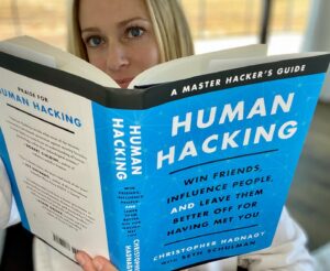 A.J. Cook Instagram - JJ would love this book and I think you would too. Starting my year off reading my friends @socialengineerllc new book. It’s a #mustread and available now! #happynewyear #humanhacking