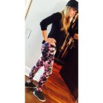 A.J. Cook Instagram - Are these pants too flashy? NEVER! Heading to the gym in my fave workout clothes from @shopideel - so cute! #ideel #shopmystyle http://bit.ly/1nNOQxy