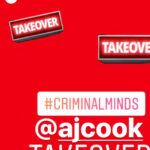 A.J. Cook Instagram - Head over to @crimmindscbs for more #bts exclusives. I’m taking over their feed ALL DAY!!!!!!!!😲🤯
