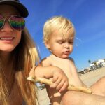 A.J. Cook Instagram - SoCal winters. ❄️ #sundayfunday