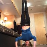 A.J. Cook Instagram - People always ask me "how do you memorize all that dialogue". Well... here's my preferred method. #bloodtothebrain #yoga #criminalminds @sohoyoga #bts