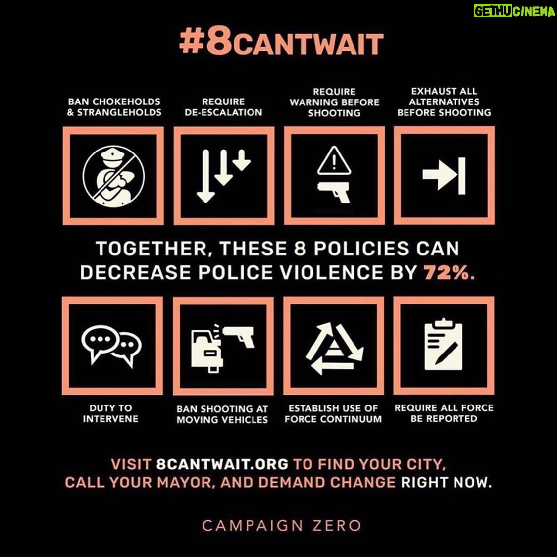 A.J. Cook Instagram – Demand change. #8cantwait | Gethu Cinema