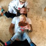 A.J. Cook Instagram - I feel so fortunate to have always had incredible fathers in my life. #happyfathersday #papacook @nathanandy 💙💙