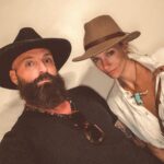 A.J. Cook Instagram - Ride or Die. Happy Birthday @nathanandy 💋